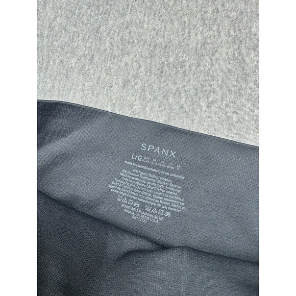 Spanx Shapewear Legging Women Large Gray Camo Look At Me Now Seamless Athleisure - Picture 5 of 5